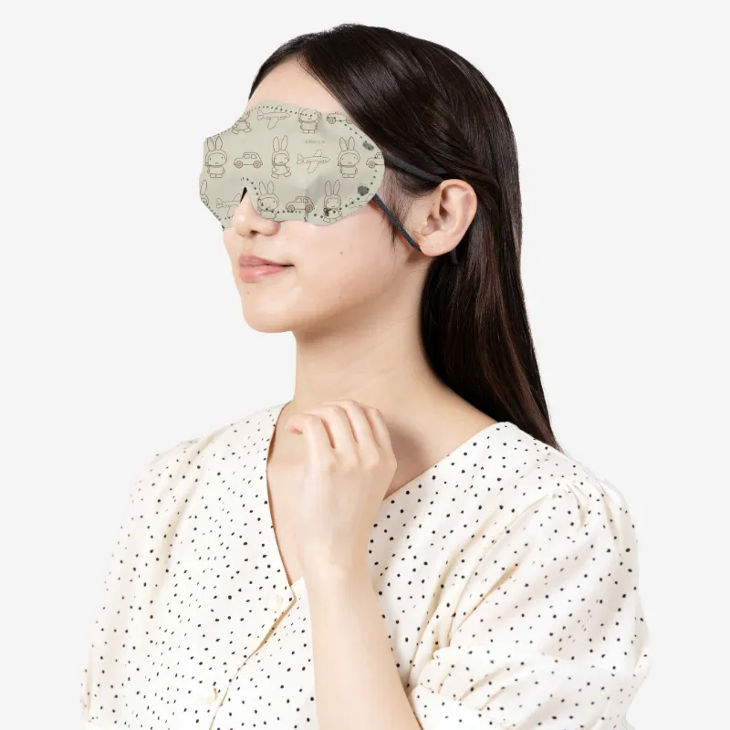 ひとみの休息 ミッフィー 3D アイマスク セット 個包装3枚+ポーチ付き