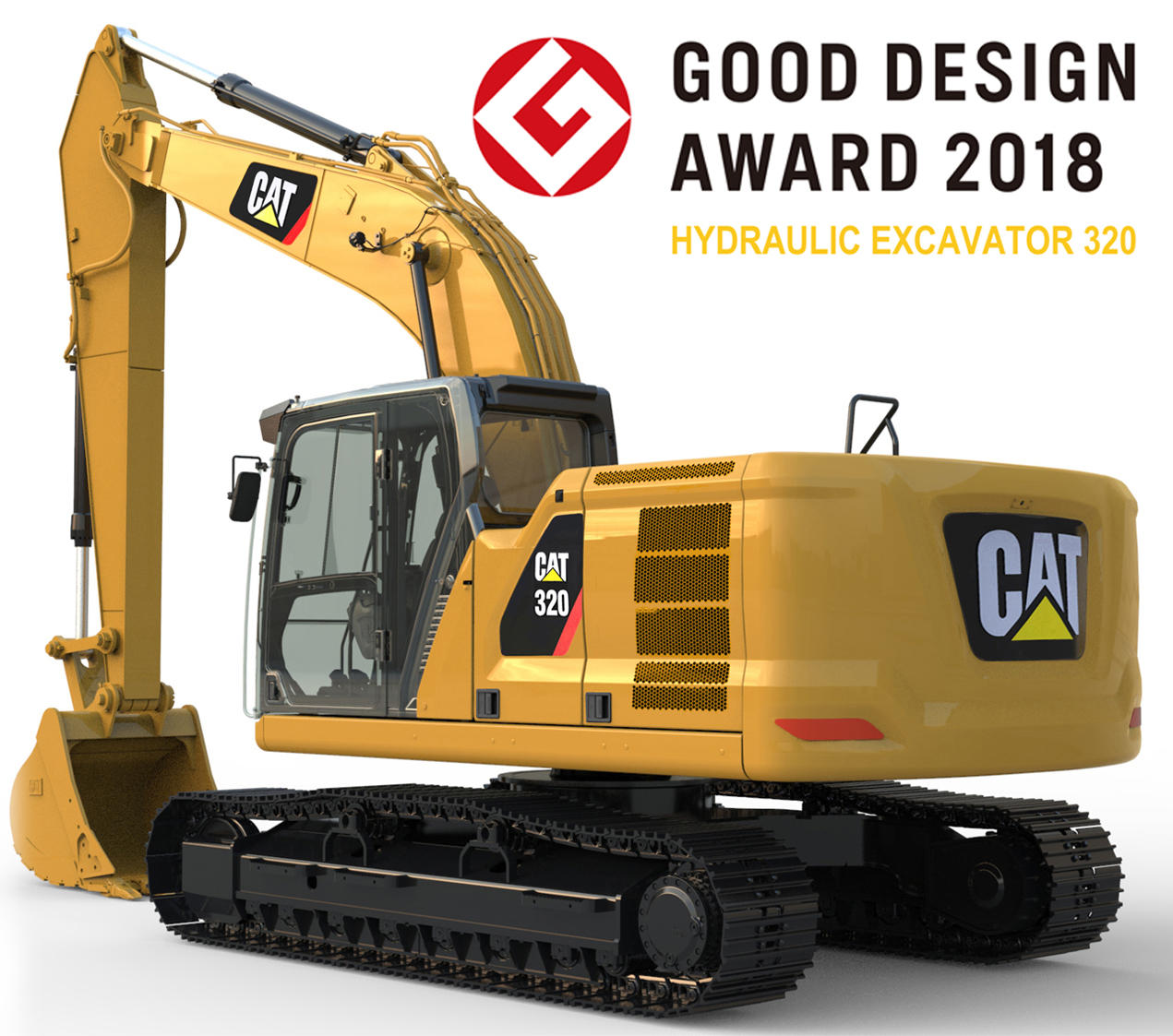 新型油圧ショベル Cat® 320がグッドデザイン賞2018を受賞｜お知らせ