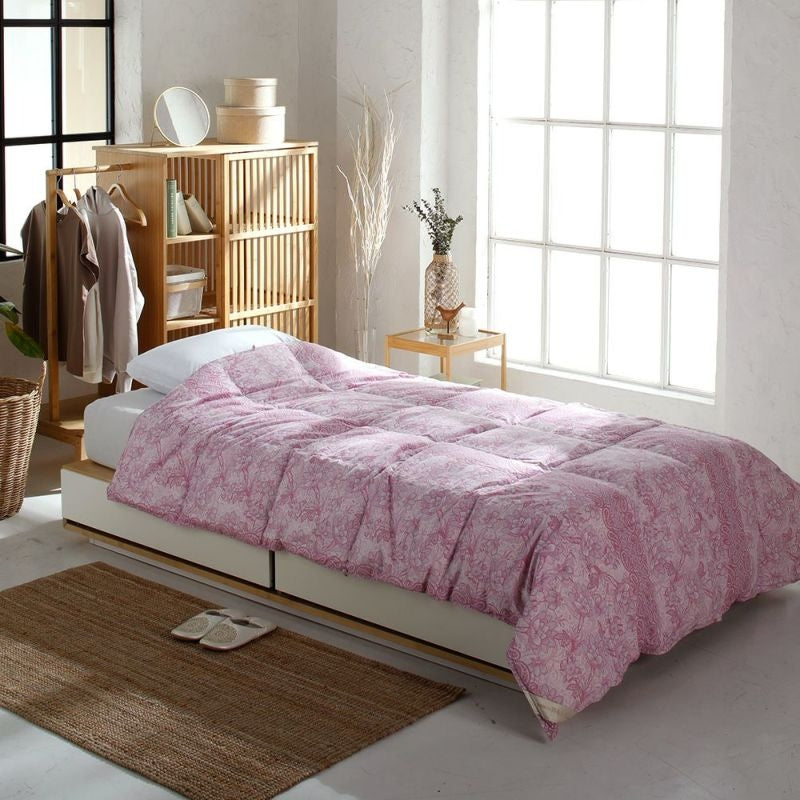 羽毛肌掛けふとん・ダウンケット日本製ドイツグース90％ 380ダウン