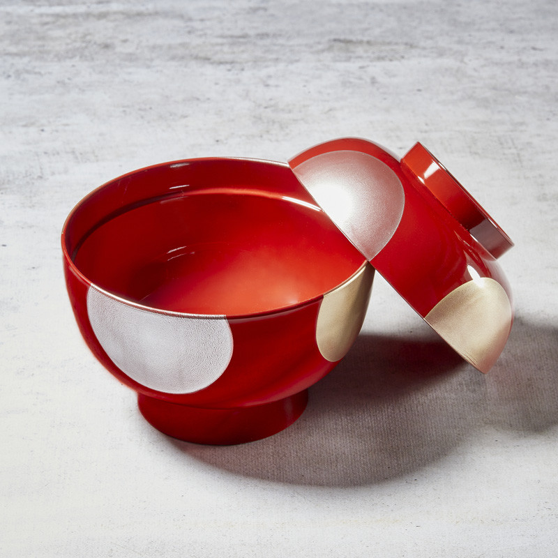 Zouni Jitsugetsu miso soup bowl - Japanese Tableware - Nishikidôri