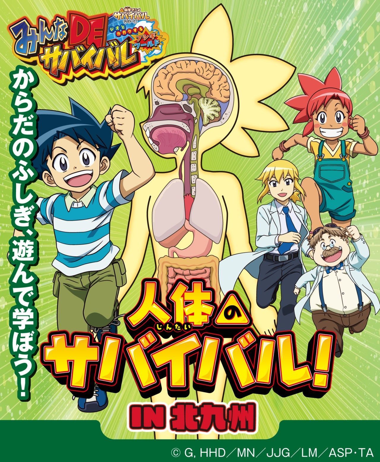 科学アニメ サバイバルシリーズ みんな DE サバイバル～人体の