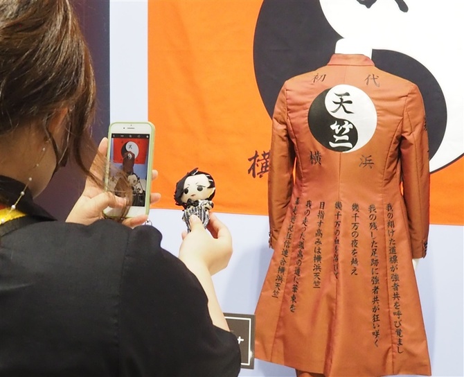 会場に展示された特攻服 - 東卍、天竺の特攻服再現！ 東京卍