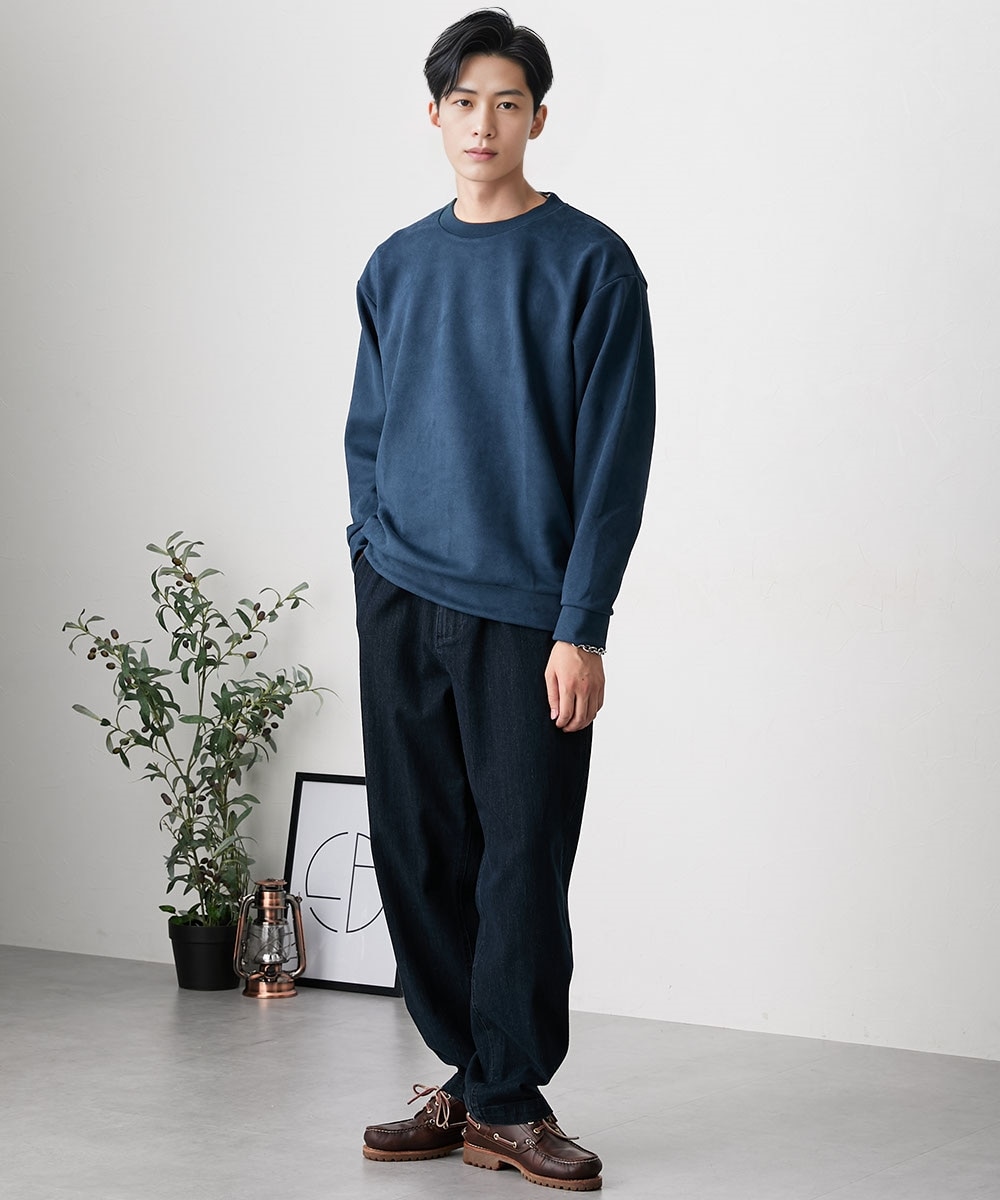 ピーチダンボール クルーネックトレーナー 通販【ニッセン】