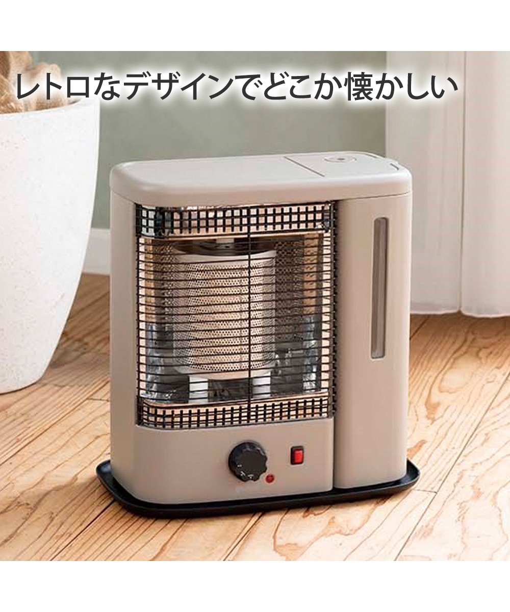 加湿機能付 電気ストーブ ウォームス 通販【ニッセン】