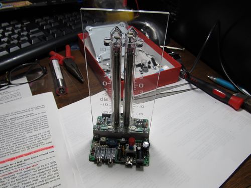 ニキシー管IN-9を使ったVUメーター