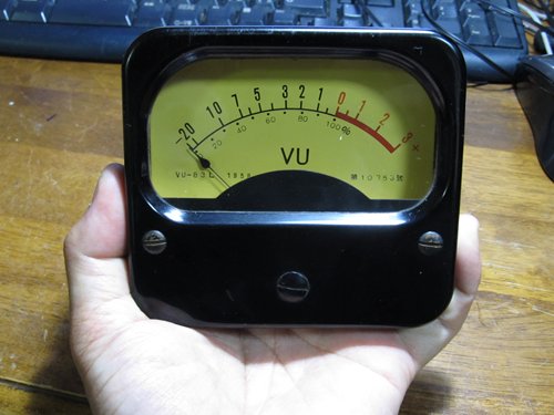 VUメーター自作