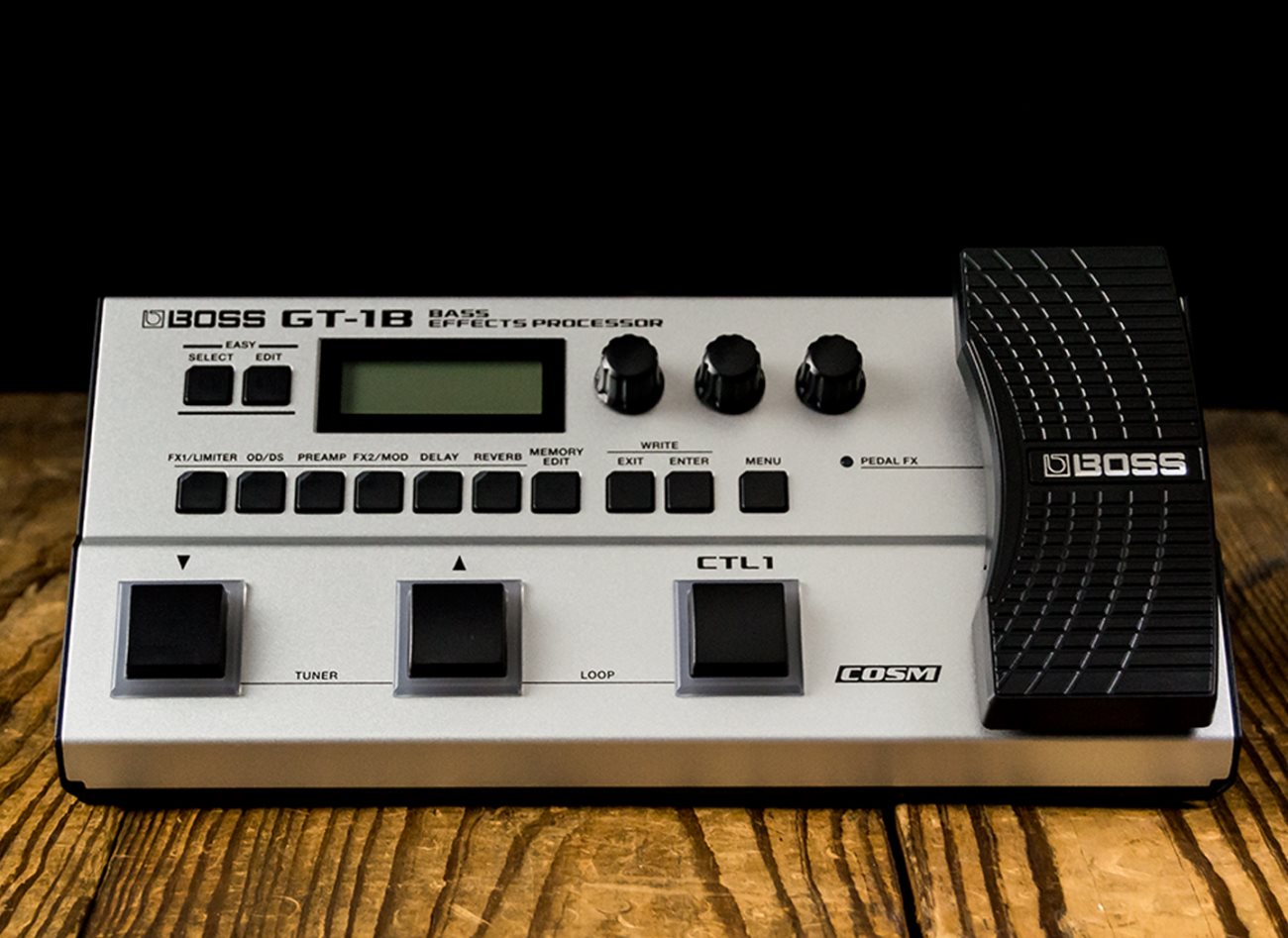 BOSS GT-1B Bass Effects Processor Pedal