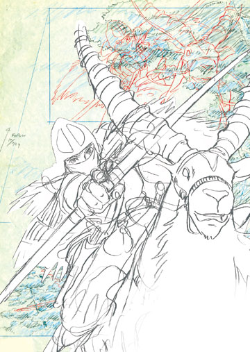 スタジオジブリ・レイアウト展 - 出品作品