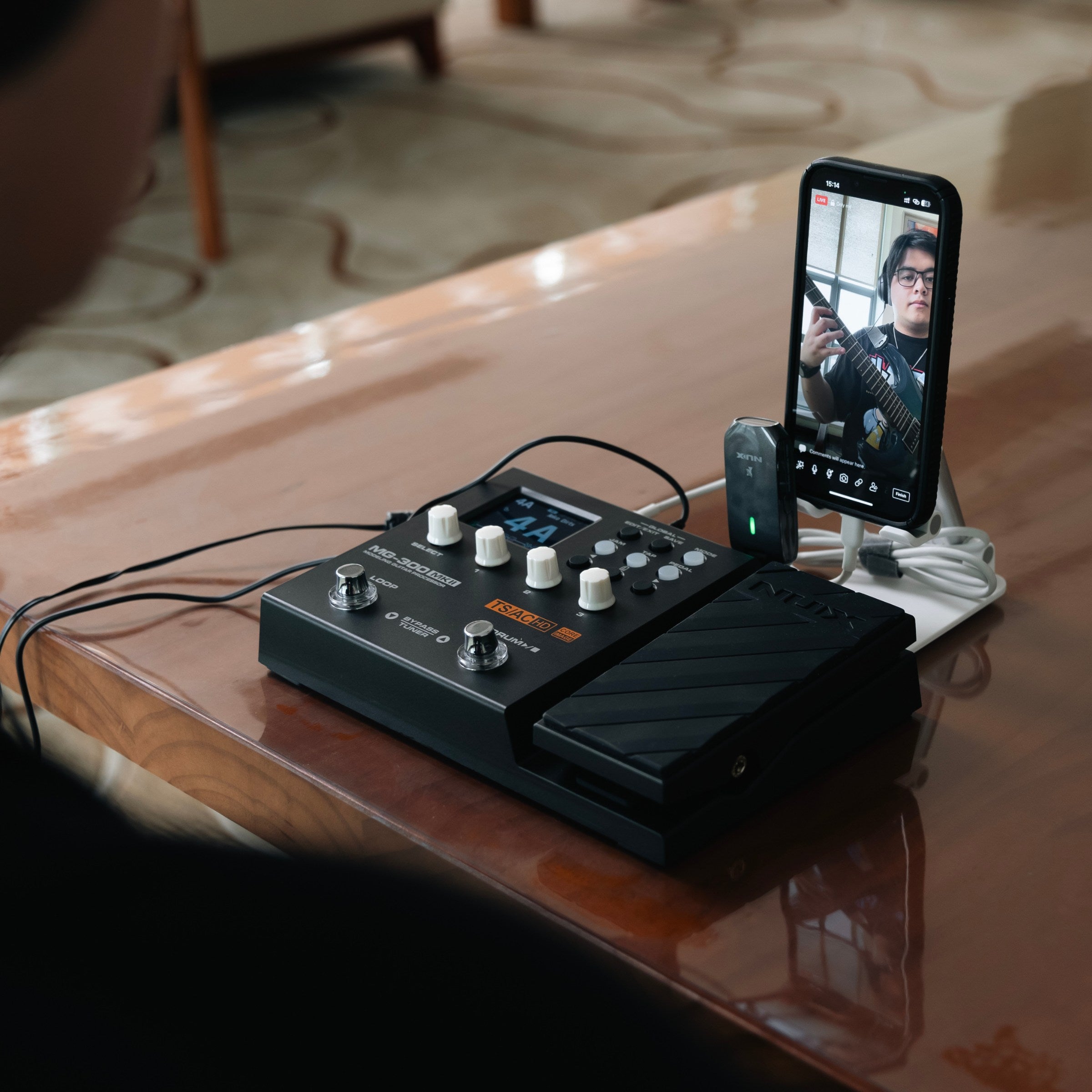 NUX MG-300 MKII Guitar Multi-Effects Processor – NUX.US