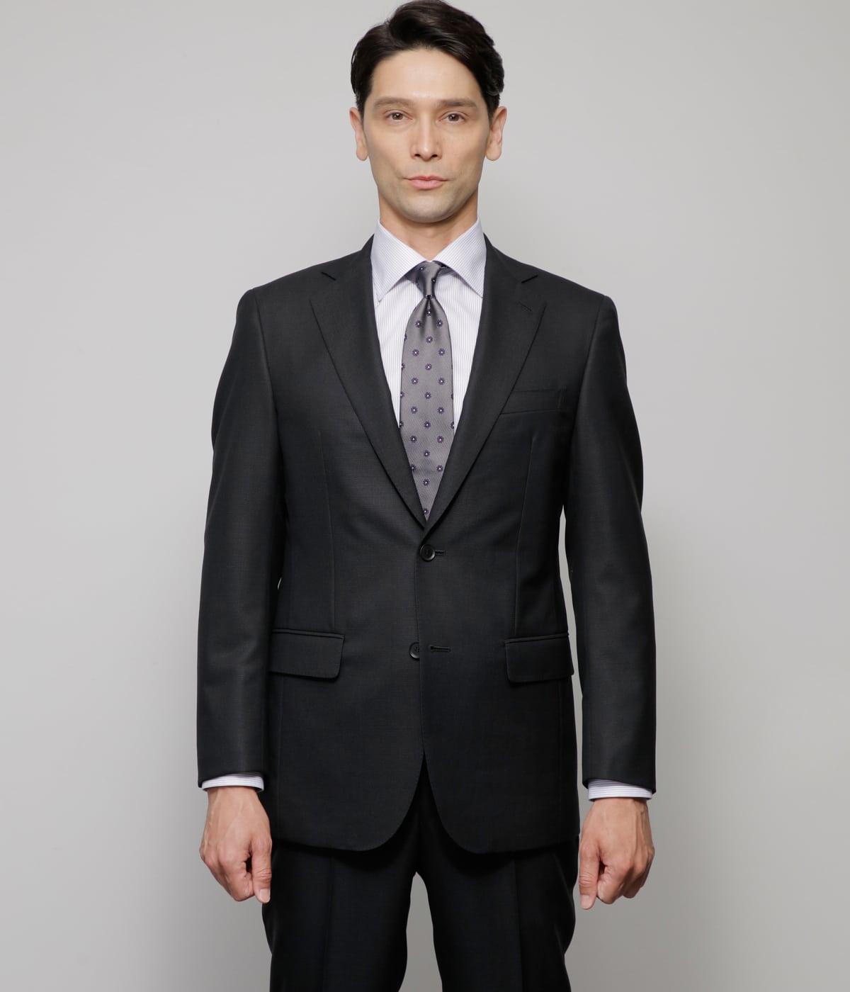 撥水】PREMIUM CLOTH ピンチェック スーツ(11023101-2024