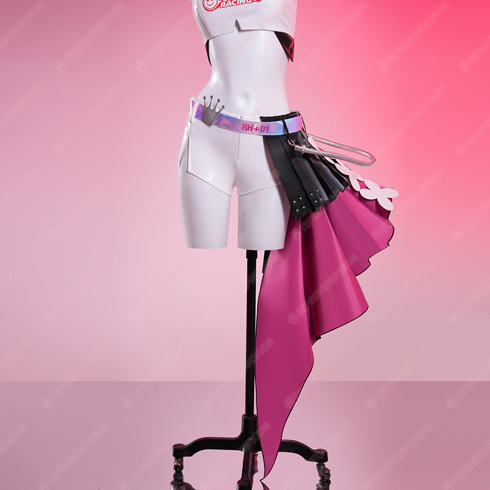 高品質 実物撮影 RACING MIKU 2025 初音ミク 風 コスプレ衣装 コスチューム