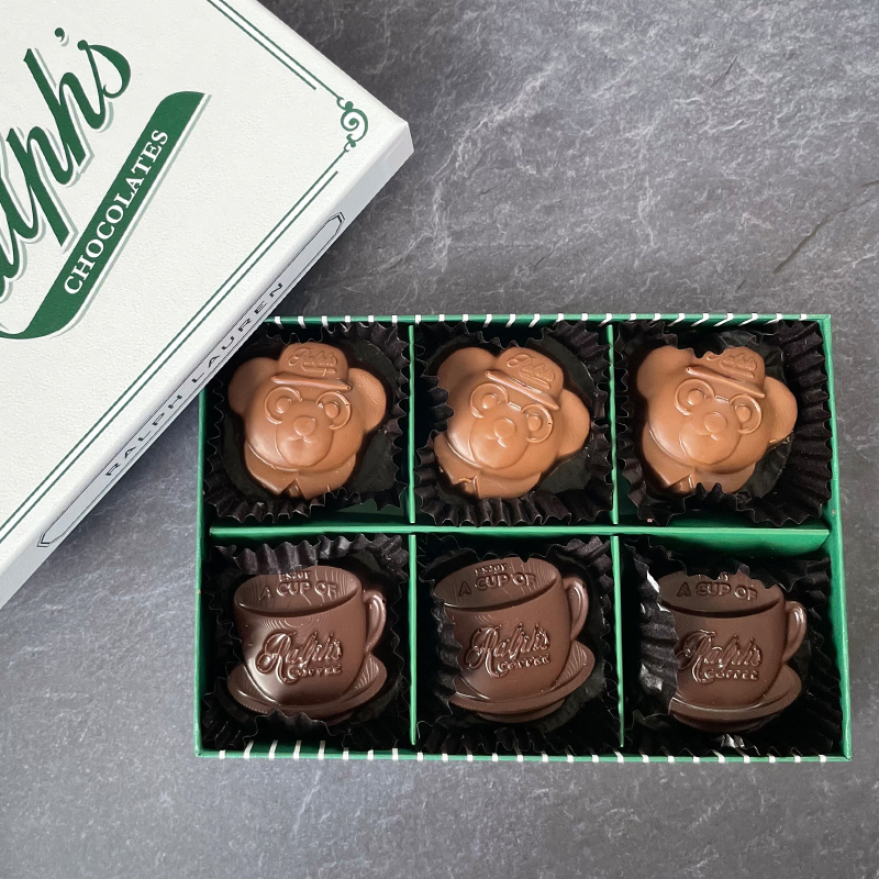 ラルフローレンのポロベアを型どった日本限定チョコレートがかわいい