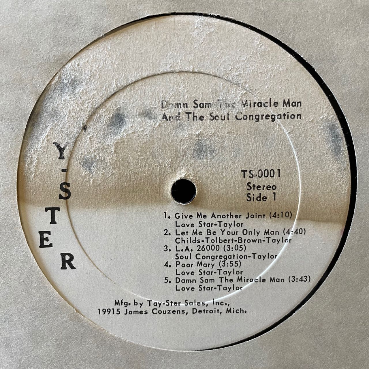 DAMN SAM THE MIRACLE MAN AND THE SOUL CONGREGATION/DAMN SAM THE