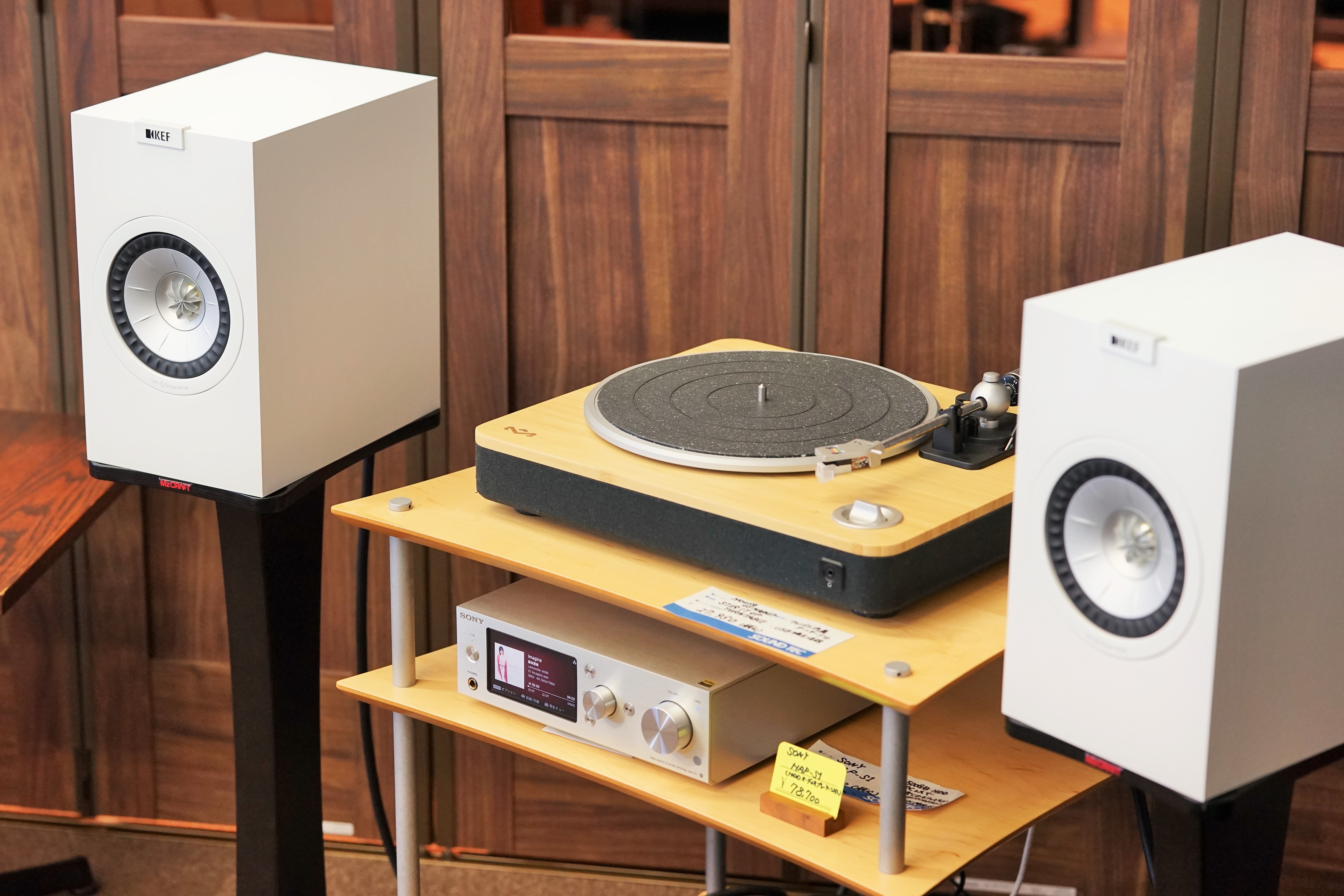 KEF-Q150 展示開始のお知らせ - サウンドテック