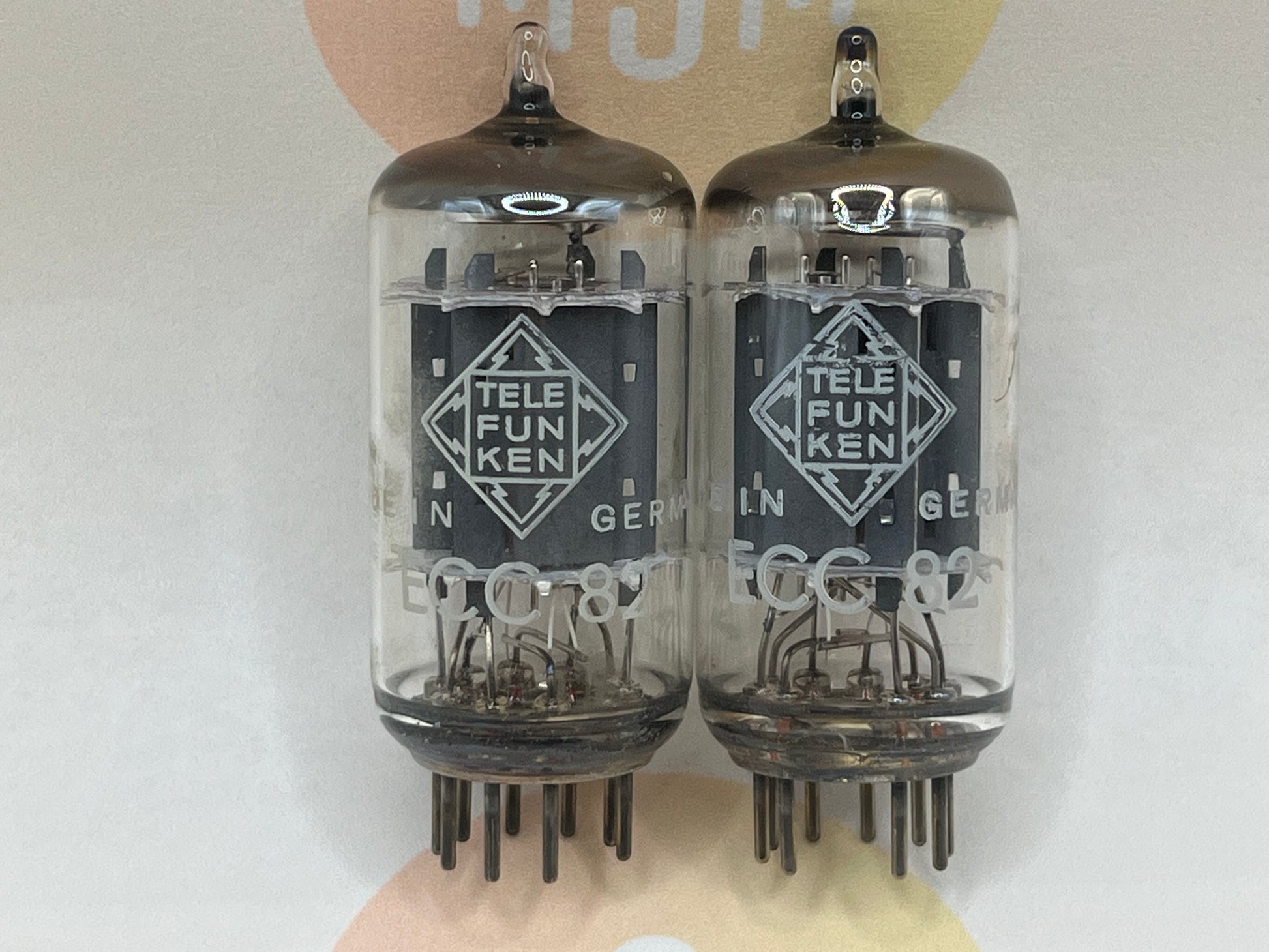 telefunken 12au7 ecc82 スムースプレート telefunken 12au7 ecc82