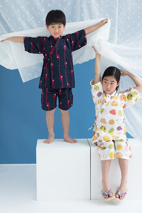 ○いせもめん こどもじんべい／さる