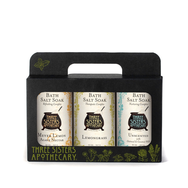 Bath Salt Tote Gift Set – Soap Cauldron