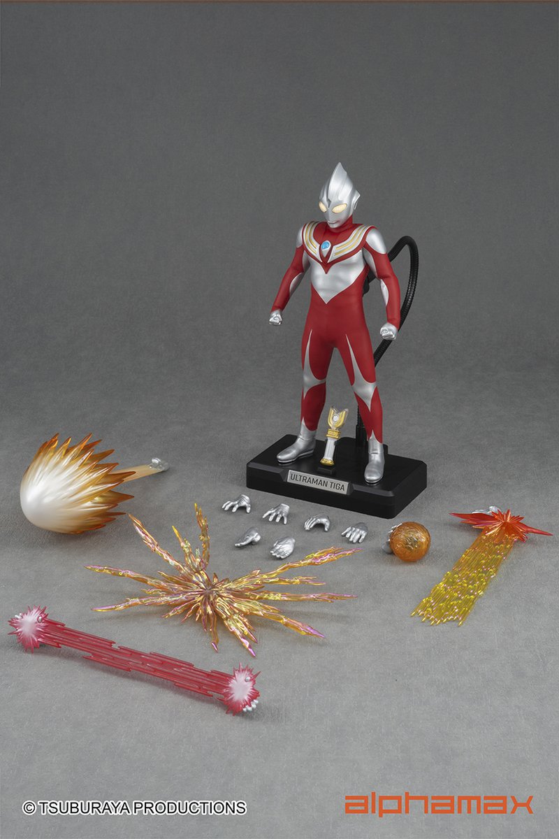 フィギュア専門店 -ソダチトイズ / Alphamax ウルトラマンティガ Power