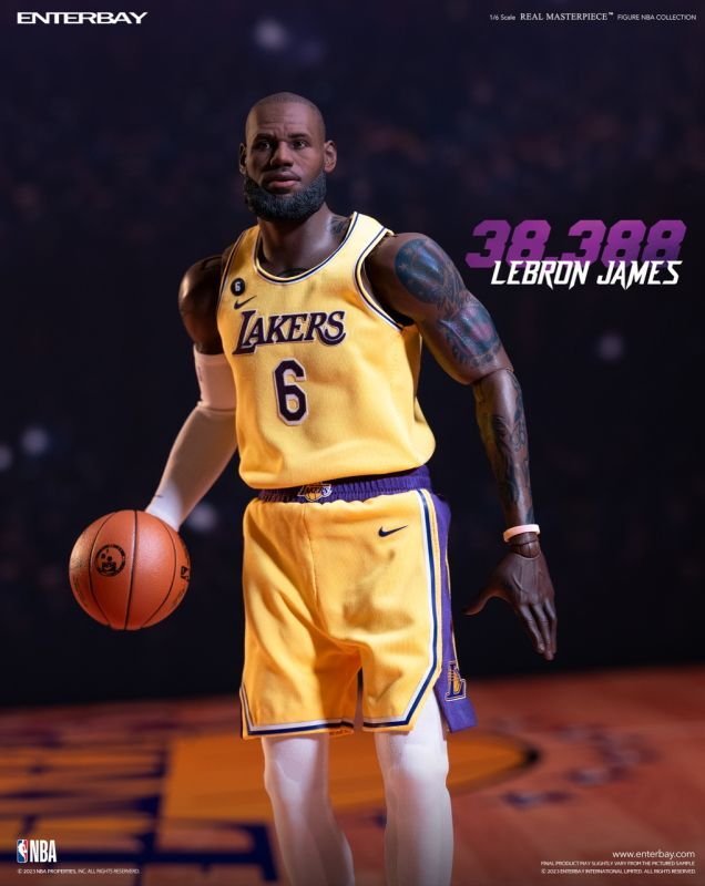 フィギュア専門店 -ソダチトイズ / ENTERBAY NBA LeBron James 1/6