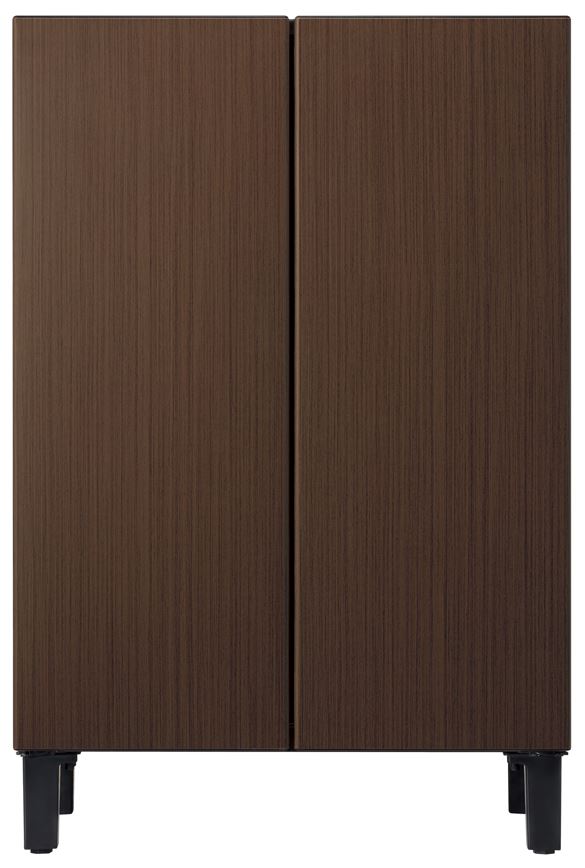 家具冷蔵庫 LOOC（ルーク） ブラウンウッド AQR-FD7P-T ［幅60cm /72L