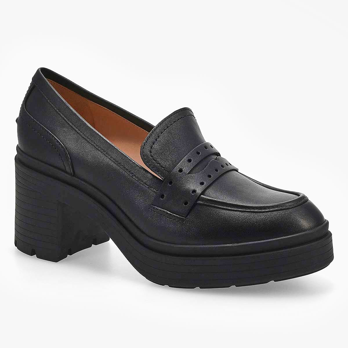 Cole Haan Women's Pacy Heeled Penny Loafer - | SoftMoc.com