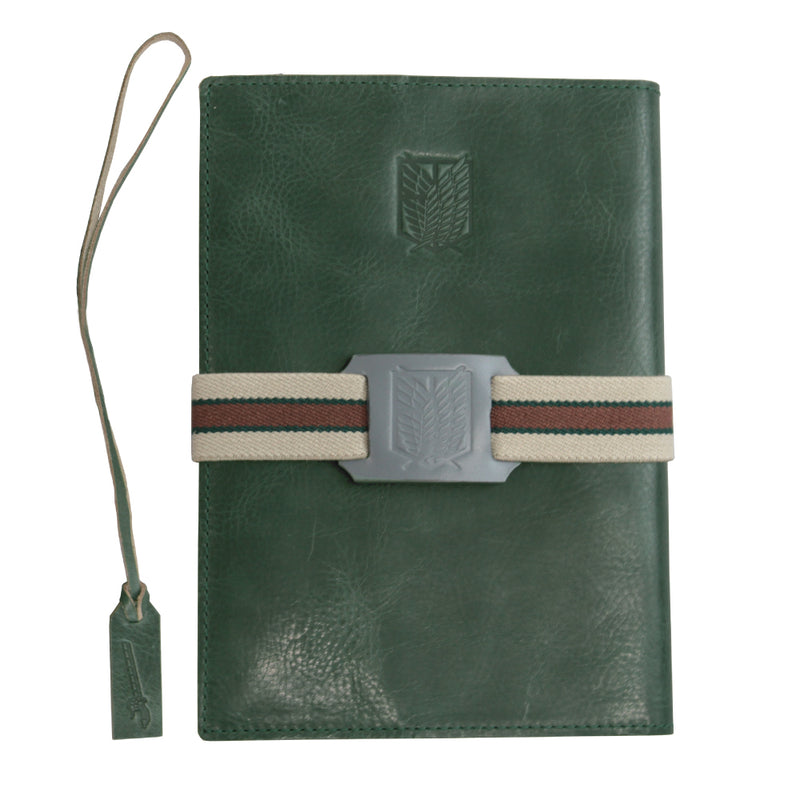 進撃の巨人 The Final Season レザーブックカバー グリーン 特典