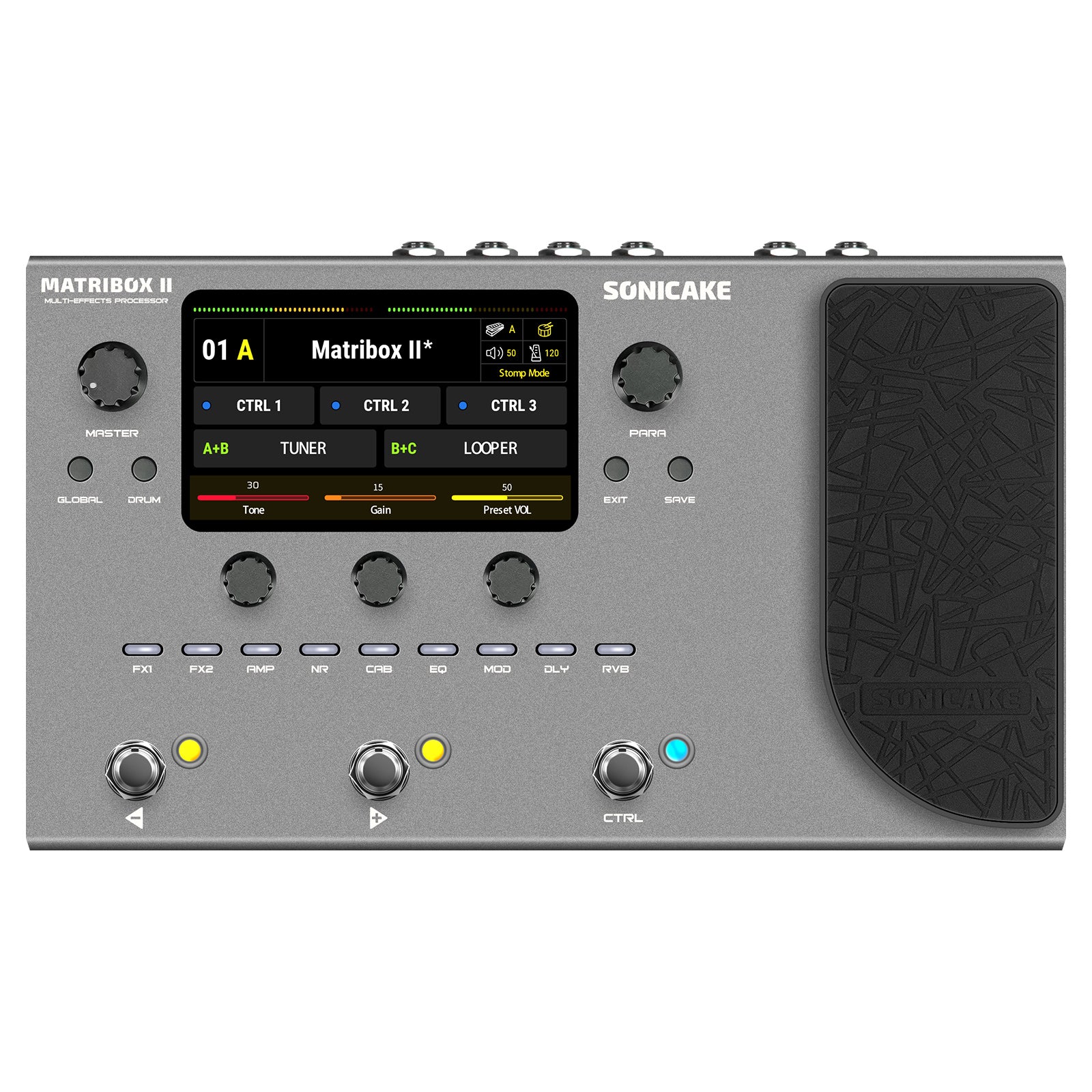 SONICAKE QME-100 Matribox II Multi-effects Processor