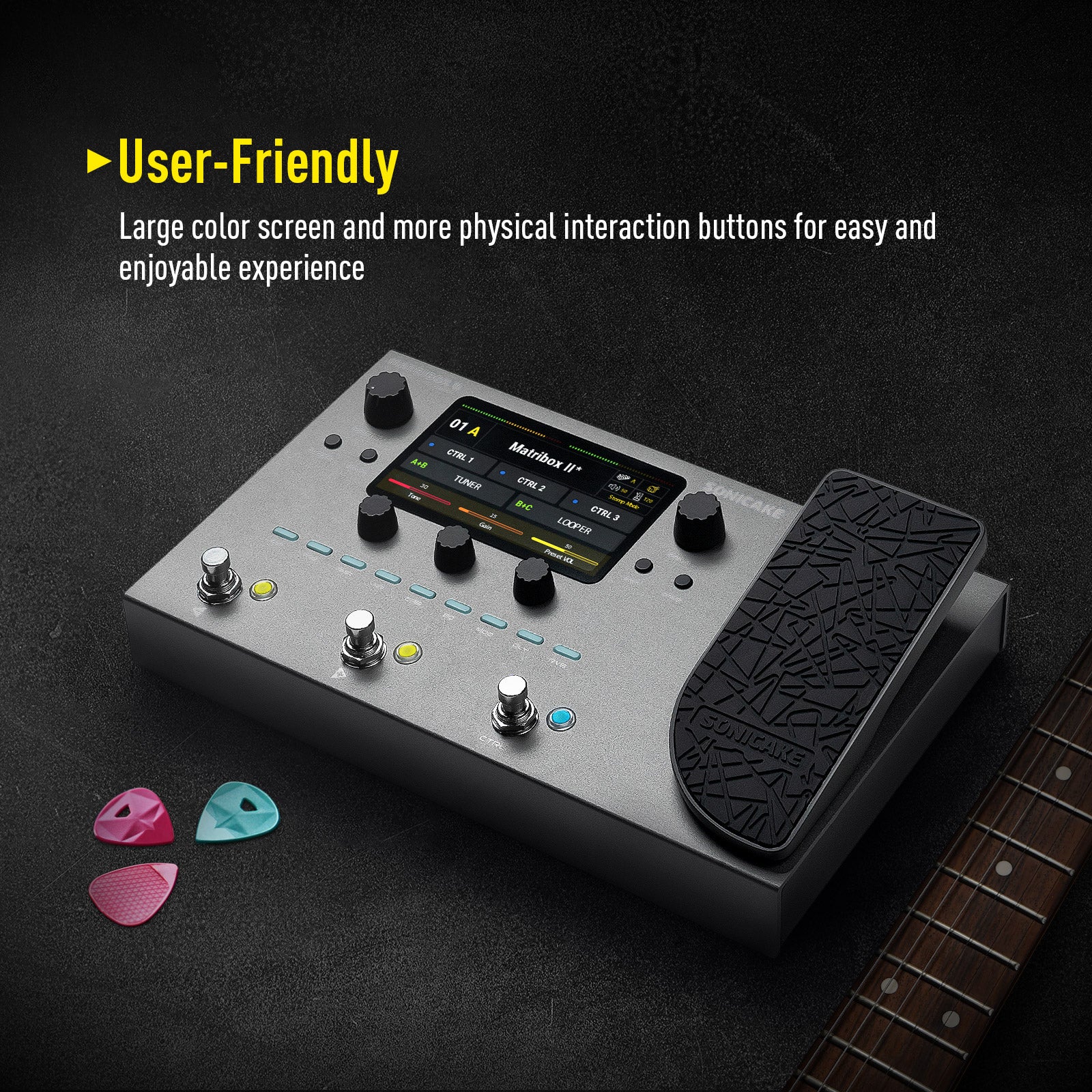 SONICAKE QME-100 Matribox II Multi-effects Processor