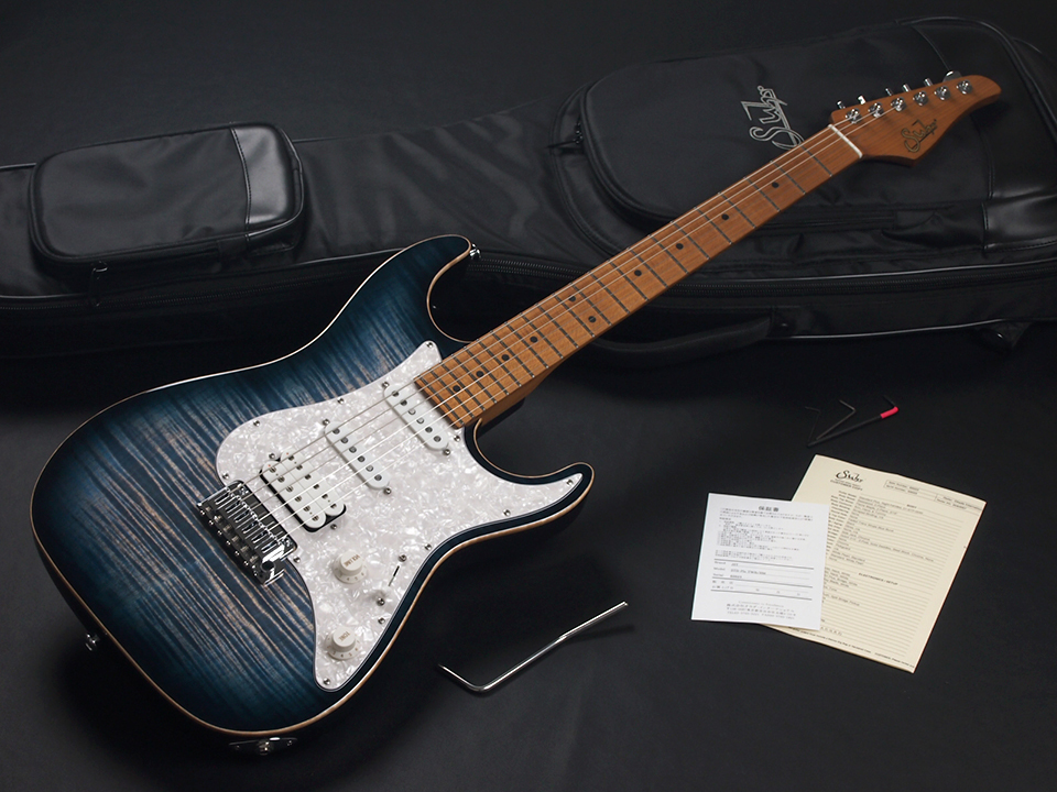 Suhr Standard Plus Faded Trans Whale Blue Burst 税込販売価格