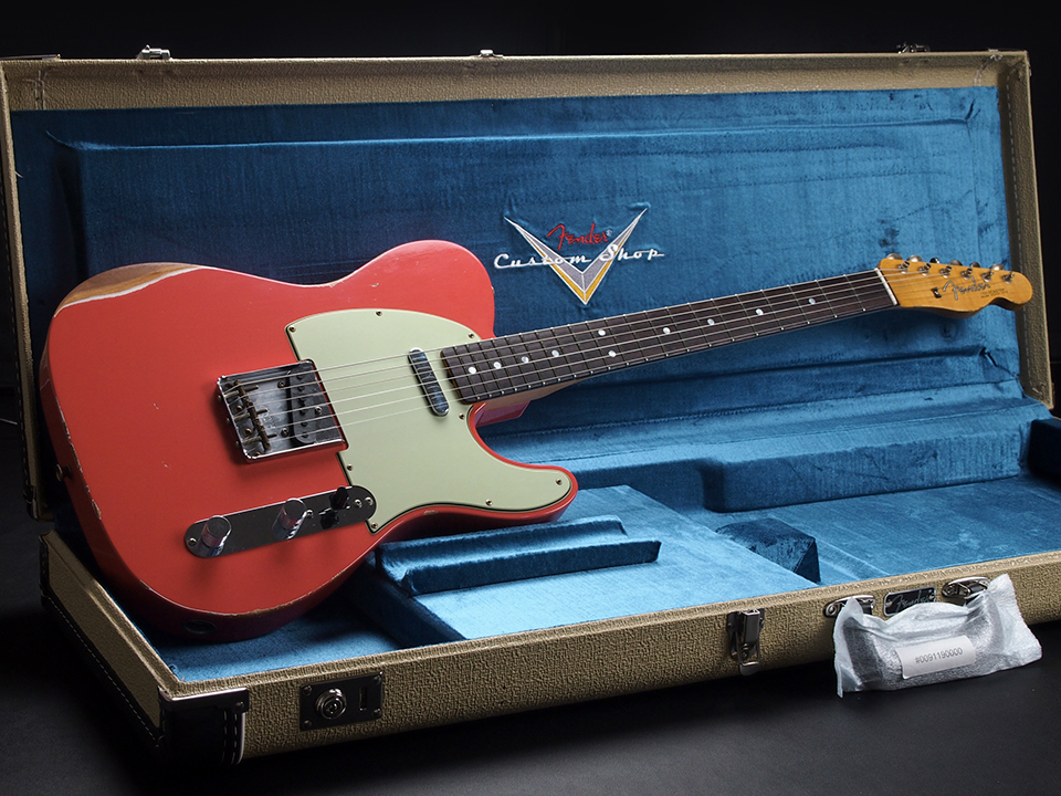 Fender Custom Shop 1964 Telecaster Relic ~Aged Fiesta Red