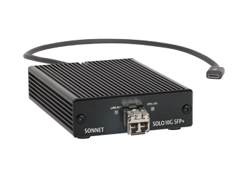 Solo10G (10GBASE-T 10Gb Ethernet Thunderbolt 2 Adapter) - Sonnet