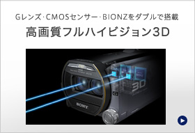 HDR-TD20V | デジタルビデオカメラ Handycam ハンディカム | ソニー
