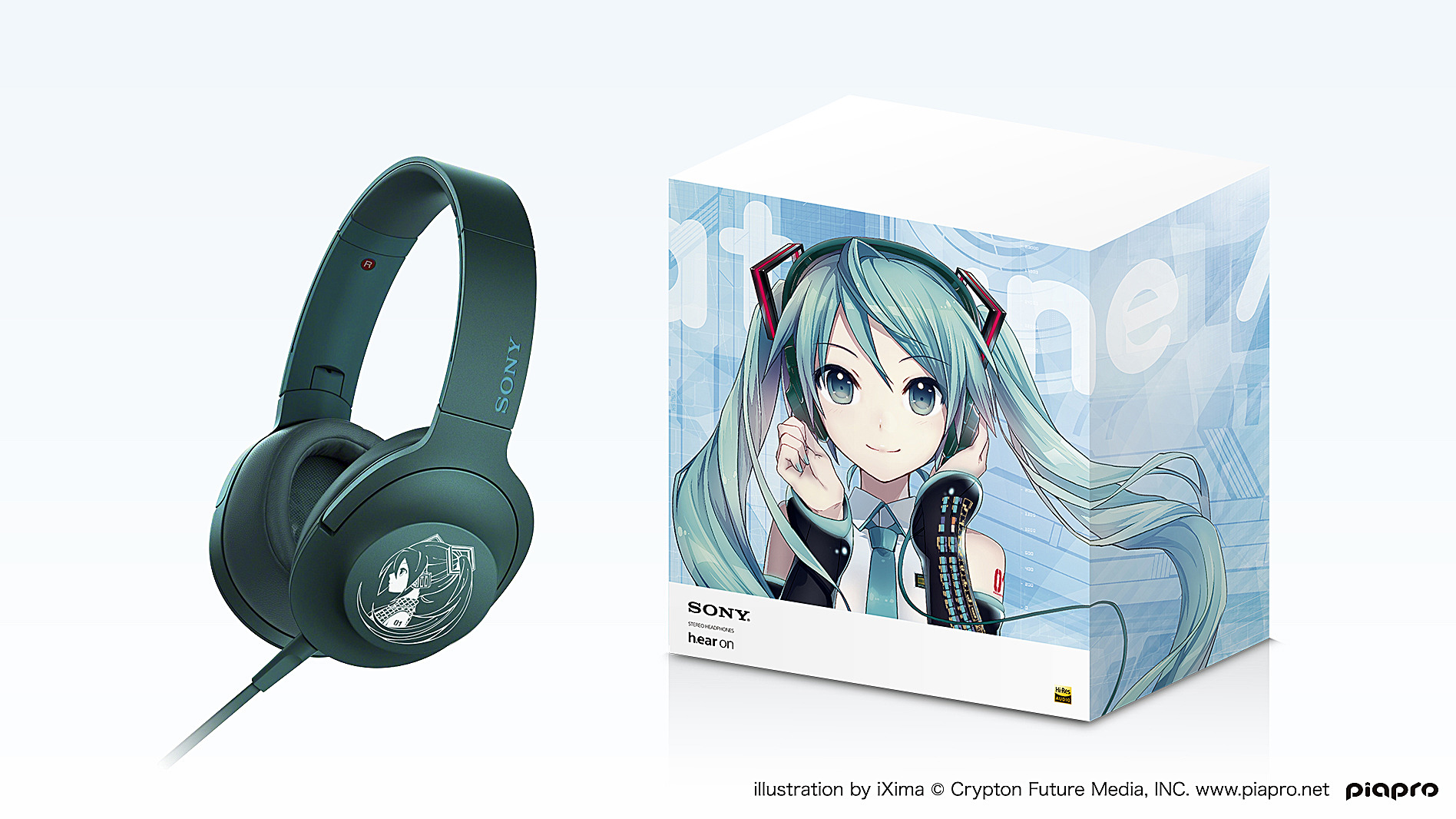 h.ear on（MDR-100A) 初音ミクモデル | ヘッドホン | ソニー