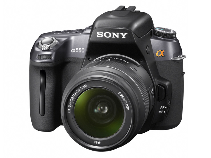 DSLR-A550L 商品の写真 | デジタル一眼カメラα（アルファ） | ソニー