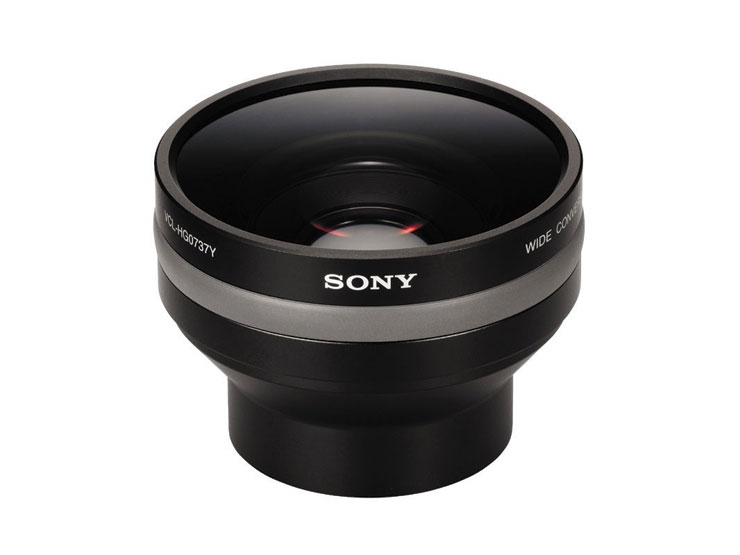 SONY ワイドコンバンジョンレンズ VCLーHG0737C 中古美品 SONY ワイド