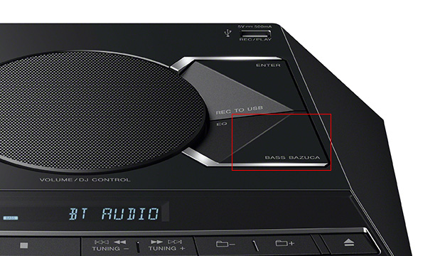 MHC-V3 特長 : 重低音サウンド | システムステレオ | ソニー