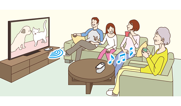 SRS-LSR200 特長 : その他の特長 | アクティブスピーカー／ネック