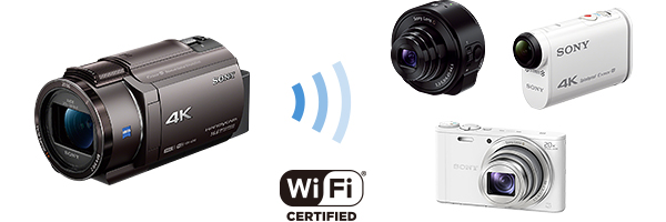 FDR-AX40 特長 : カンタンで快適な操作性 | デジタルビデオカメラ