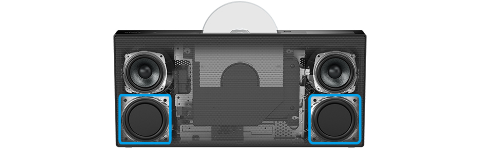 CMT-X5CD 特長 : 高音質技術 | システムステレオ | ソニー