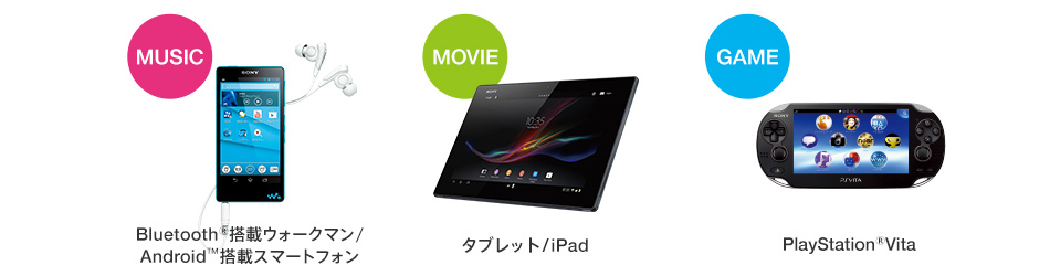 CMT-X3CD 特長 : Bluetooth&NFC搭載 | スマートフォンアクセサリー