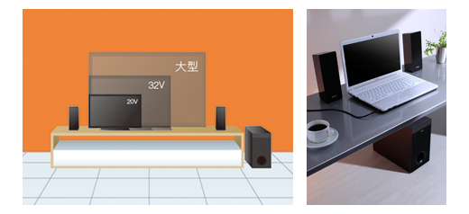 HT-FS30 特長 | サウンドバー／ホームシアターシステム | ソニー