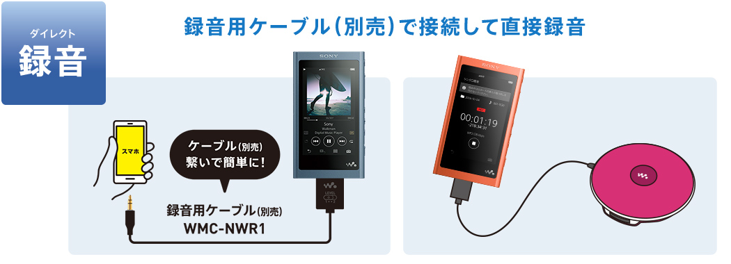 NW-A50シリーズ | ポータブルオーディオプレーヤー WALKMAN