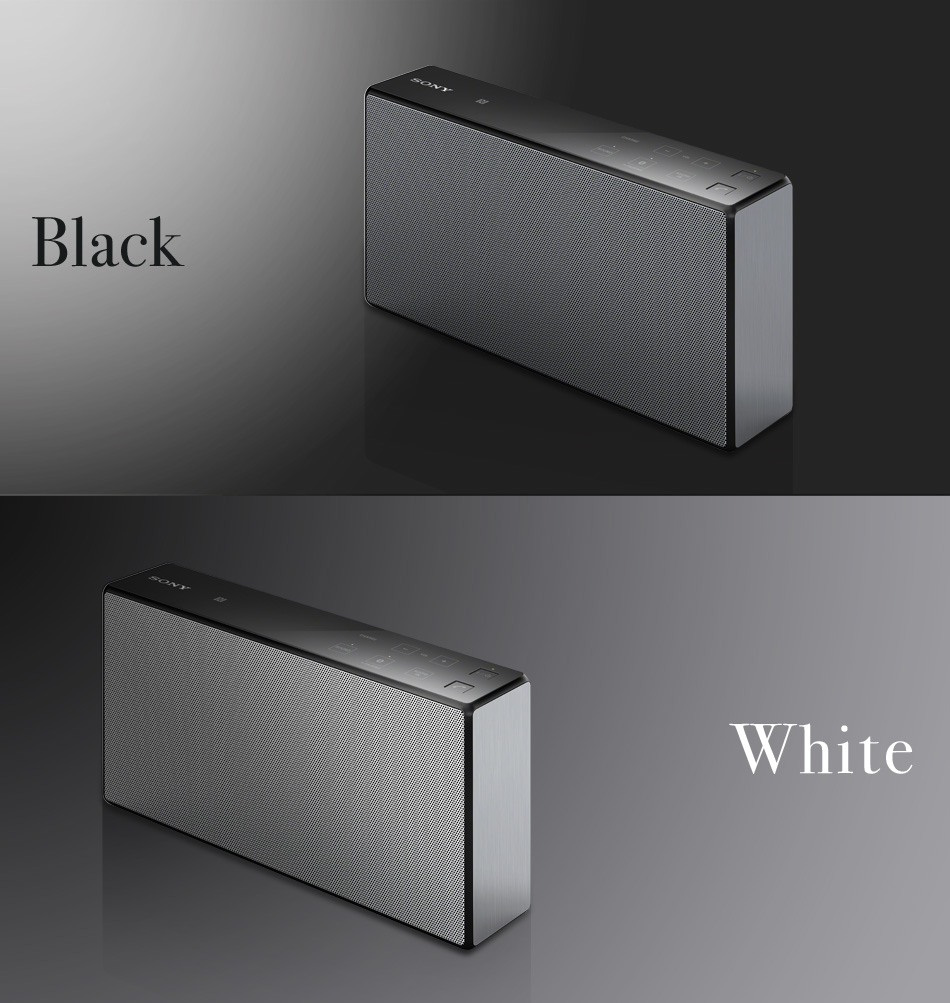 SRS-X55 特長 : デザイン | アクティブスピーカー／ネックスピーカー