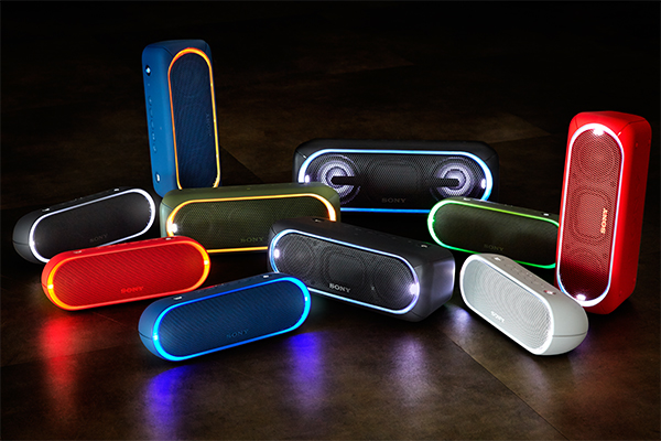 SRS-XB30 特長 : 便利機能 | アクティブスピーカー／ネックスピーカー