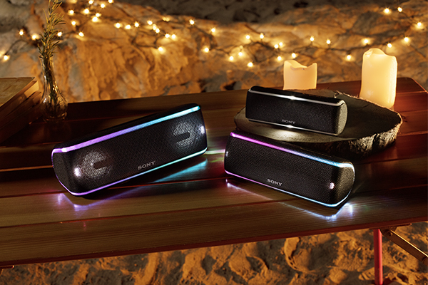 SRS-XB31 特長 : 便利機能 | アクティブスピーカー／ネックスピーカー