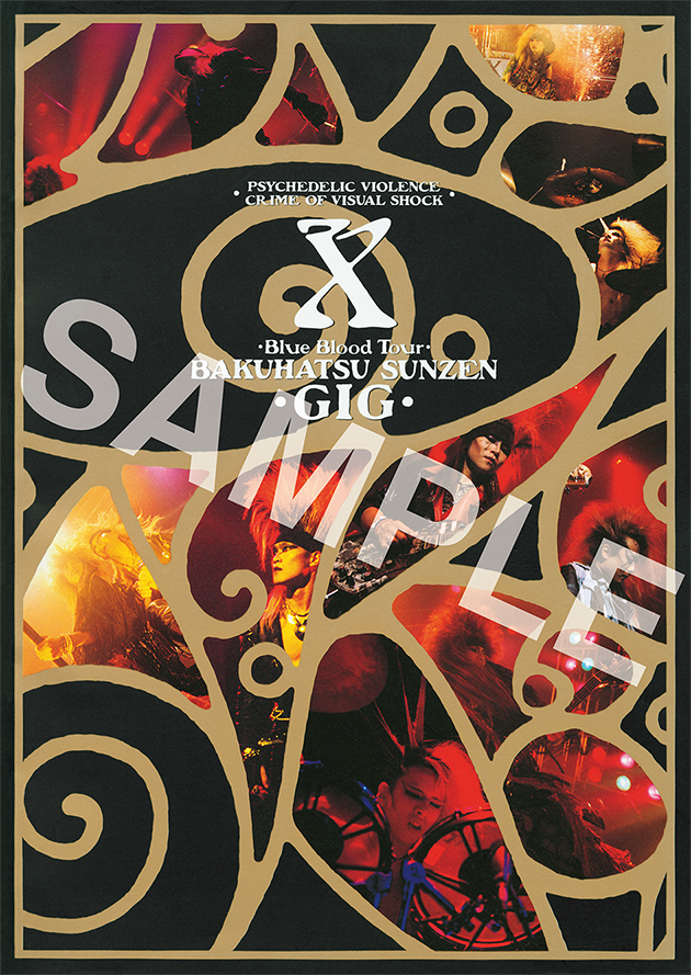 X |X VISUAL SHOCK BOX 1989-1992-2017.1.18 on sale