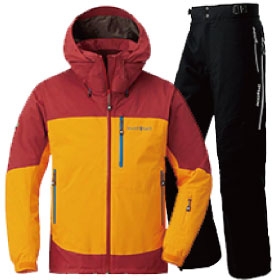 montbell/モンベル/パウダーステップジャケット上下セット Kid's POPの