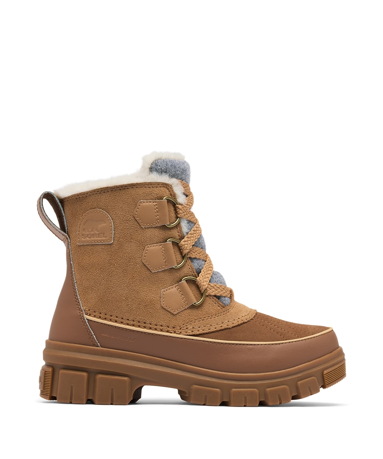 ティボリ5 ウォータープルーフ(22.5 Tawny Buff Velvet Tan)│SOREL