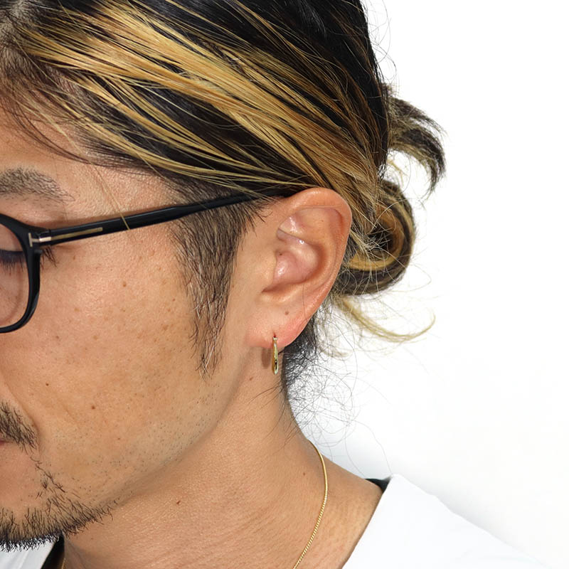 SYMPATHY OF SOUL（シンパシーオブソウル） Moon Hoop Pierce - M