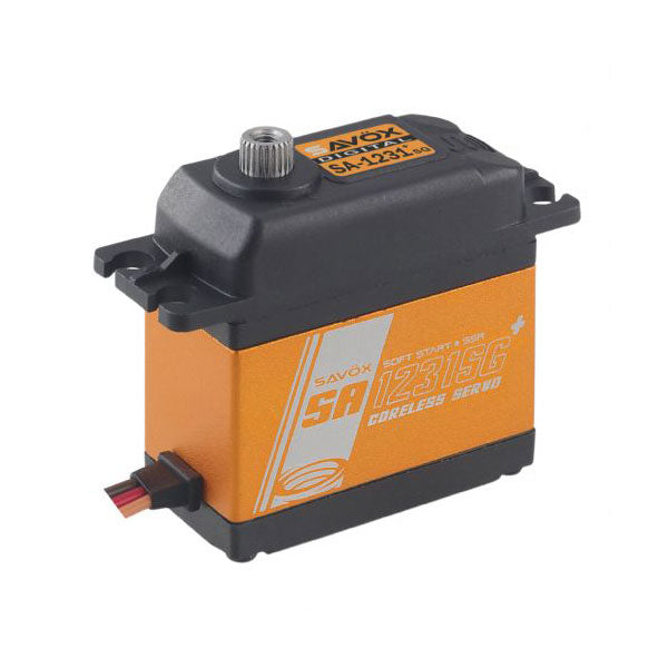 SA1231SGP - Coreless Digital Servo 0.14sec / 444.4oz @ 6V – Savox USA